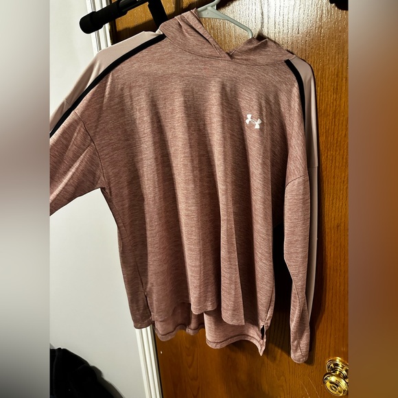 Under Armour Dusty Rose Athletic/Athleisure Hoodie - Picture 1 of 4